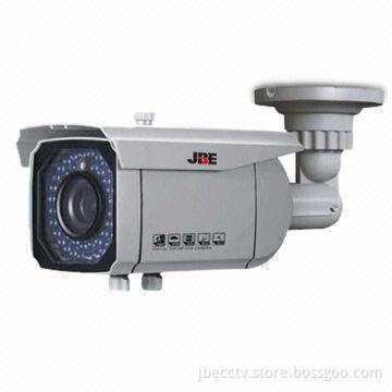 Weatherproof IR Varifocal Camera with 1/3-inch Sony and PAL/NTSC System